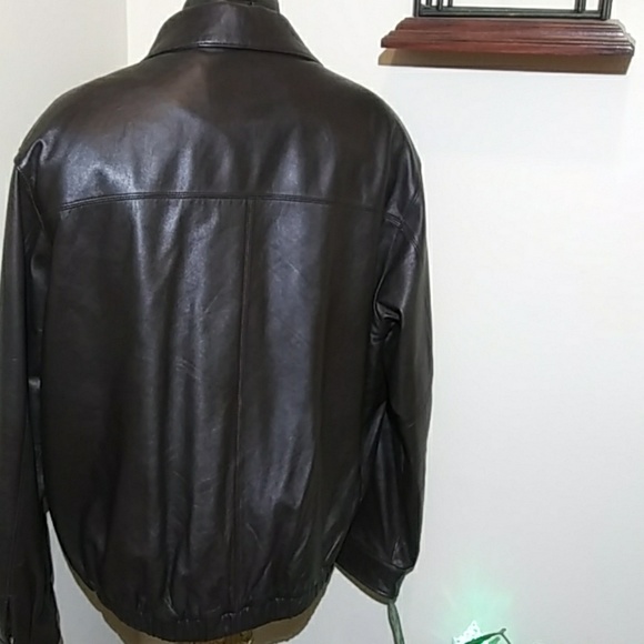 brandini le collezioni leather jacket